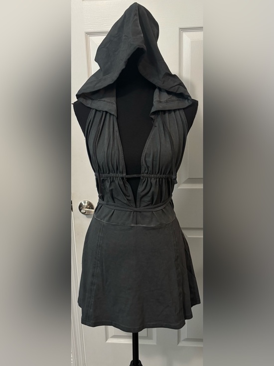 Dolls Kill Dresses & Skirts - NWT Dolls Kill / Darker Wavs Chord Backless Hooded Dress